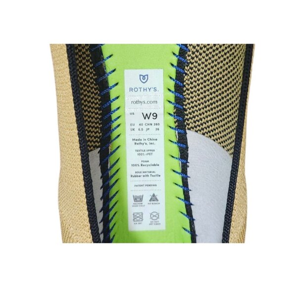 ROTHY’S Chai The Square Flats Limited Edition Retired 9 - Picture 11 of 14